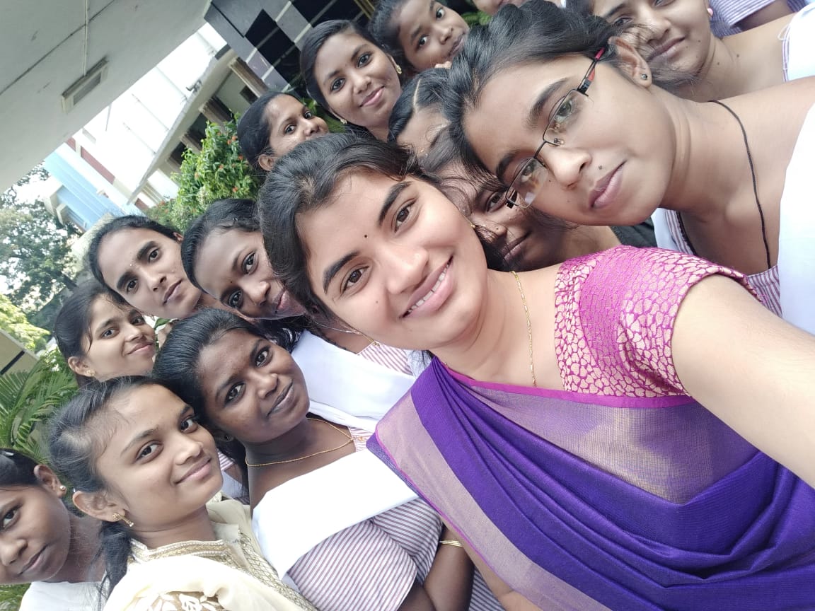 Nursing students group photo