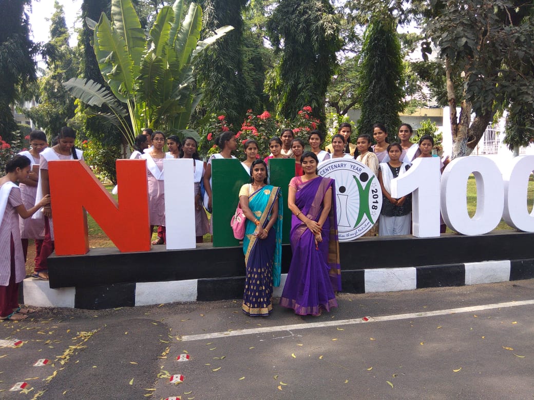 Students on campus steps